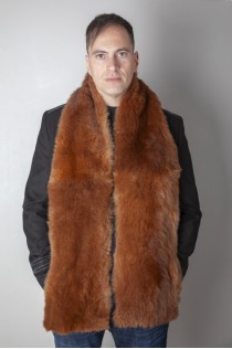 Possum fur stole-scarf